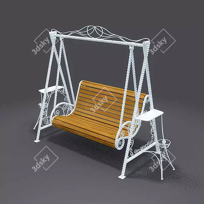 Classic Swing 3D model image 1