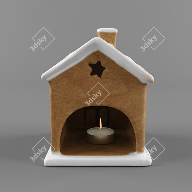 Cozy Aroma Lamp 3D model image 1