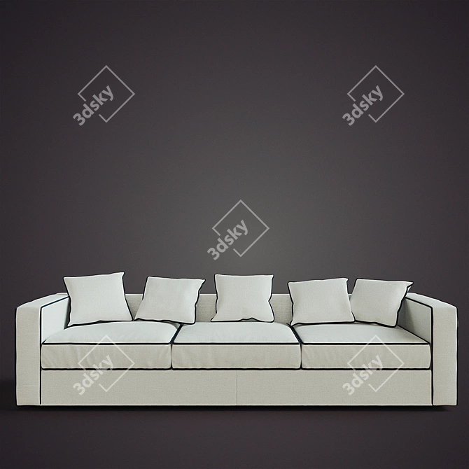 [Translated from Russian: Sofa Casamilano Pillopipe]

Elevate Your Comfort: Pillopipe Sofa 3D model image 2