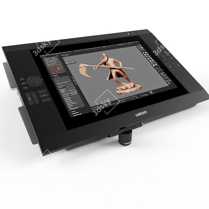 Ultimate Precision: Wacom Cintiq 24HD 3D model image 1