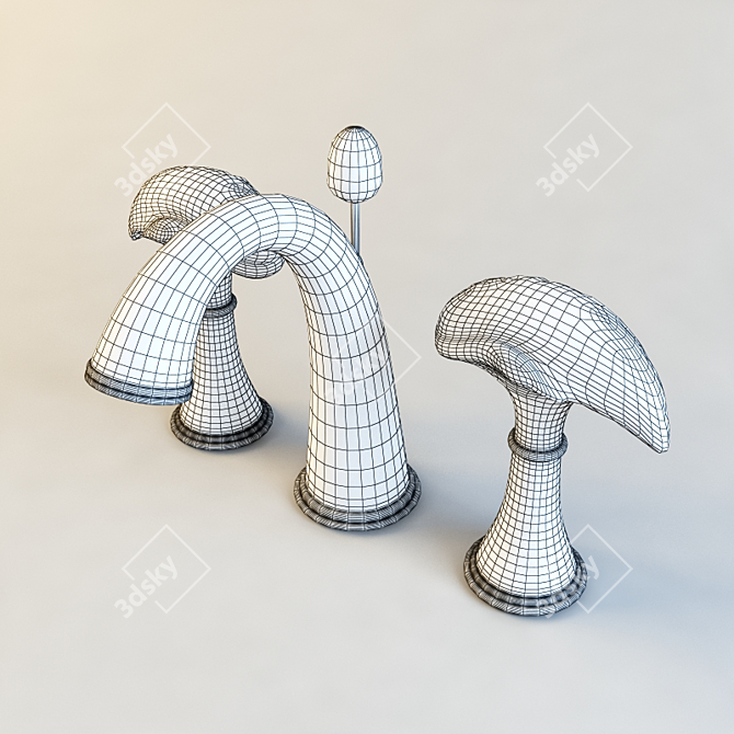 Title: Kohler Finial Avian Faucet Kit 3D model image 2