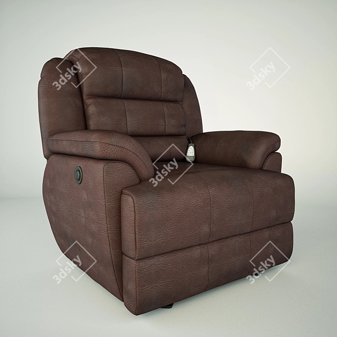 Ultimate Power Massage Recliner 3D model image 2