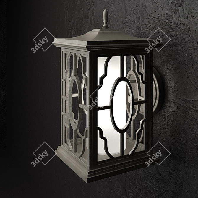 Outdoor Veranda Balcony Sconce 3D model image 2