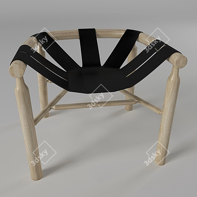 Title: Ninna Relax Chair 3D model image 1