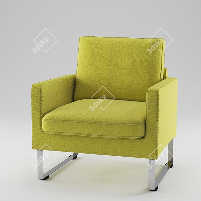Modern Melba Chair - 3D Model 3D model image 1