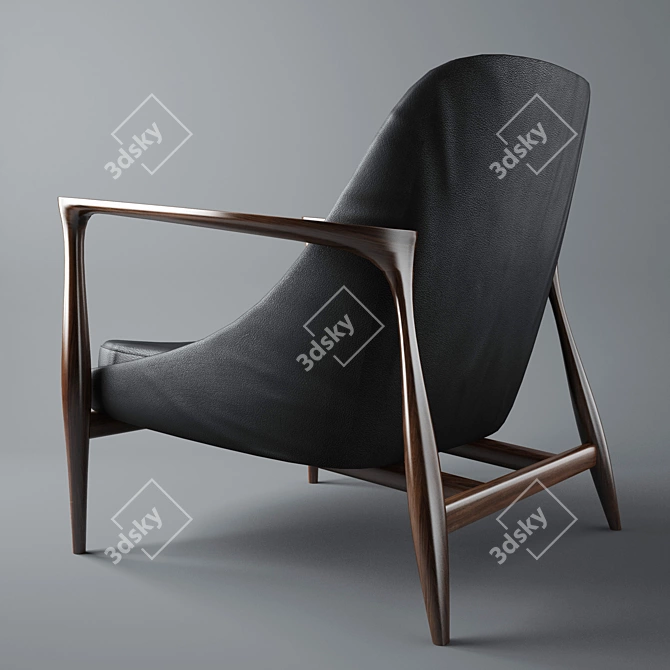 Elegance in Every Detail: Elisabeth Chairs 3D model image 2