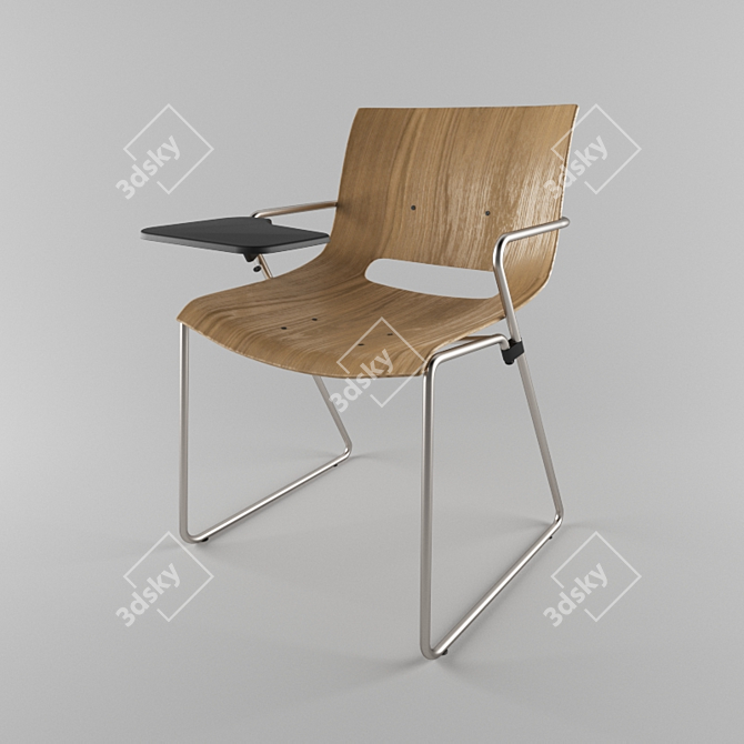 ErgoPro Conference Chair 3D model image 1