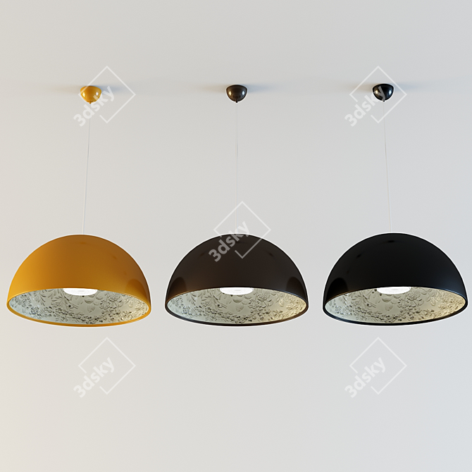 Stylish Interior Lighting 3D model image 1