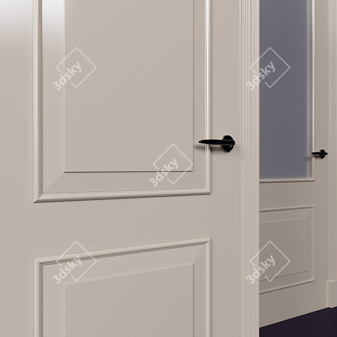 Elegance Redefined: MEDEA Door Collection 3D model image 3