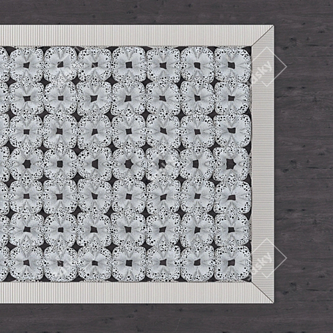 Elegant Art Carpet - 120x180cm 3D model image 2