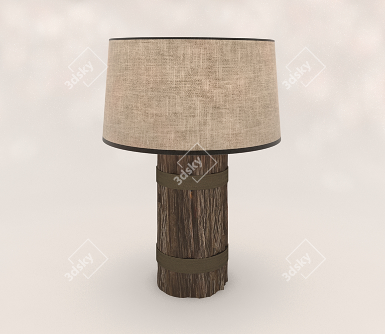 Nautical Elegance - Table Lamp 3D model image 1