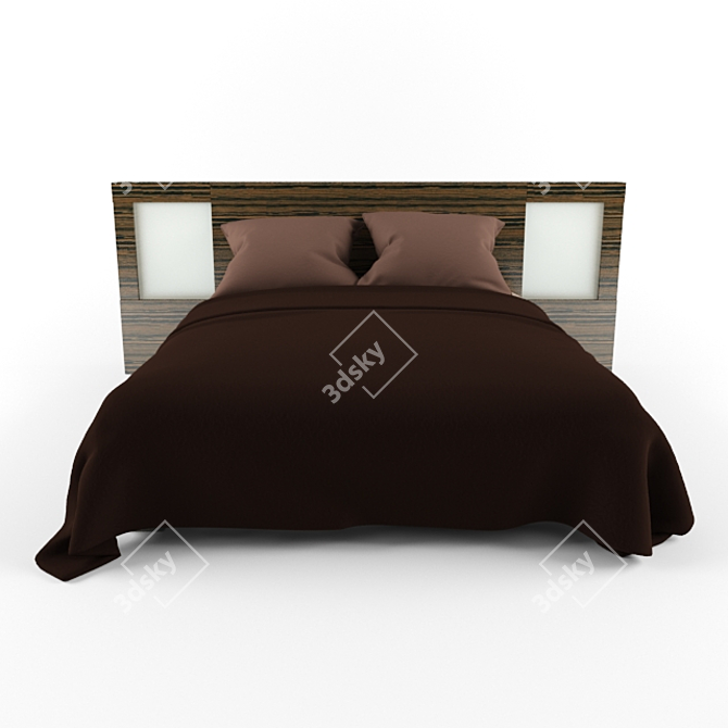 Dreamland Comfort Bed 3D model image 1