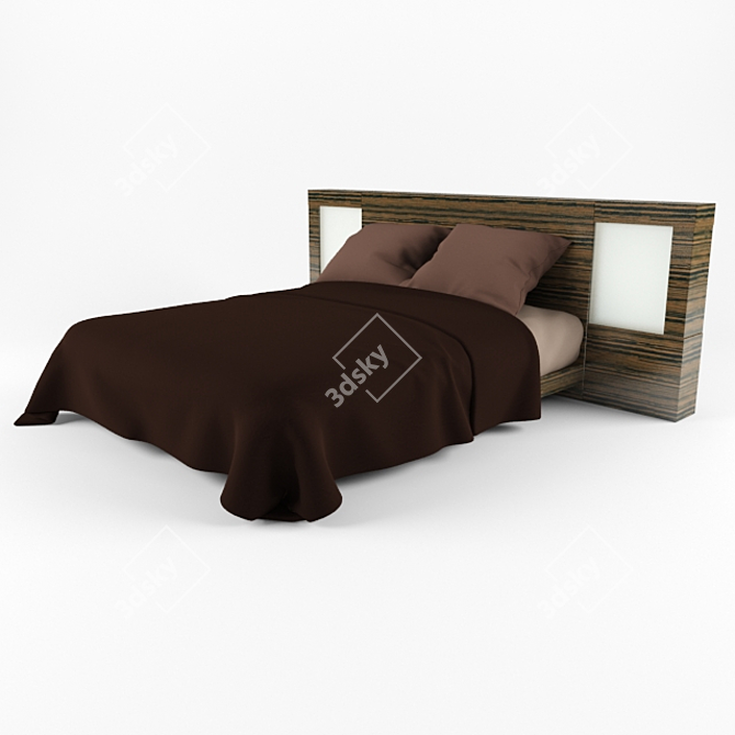 Dreamland Comfort Bed 3D model image 2
