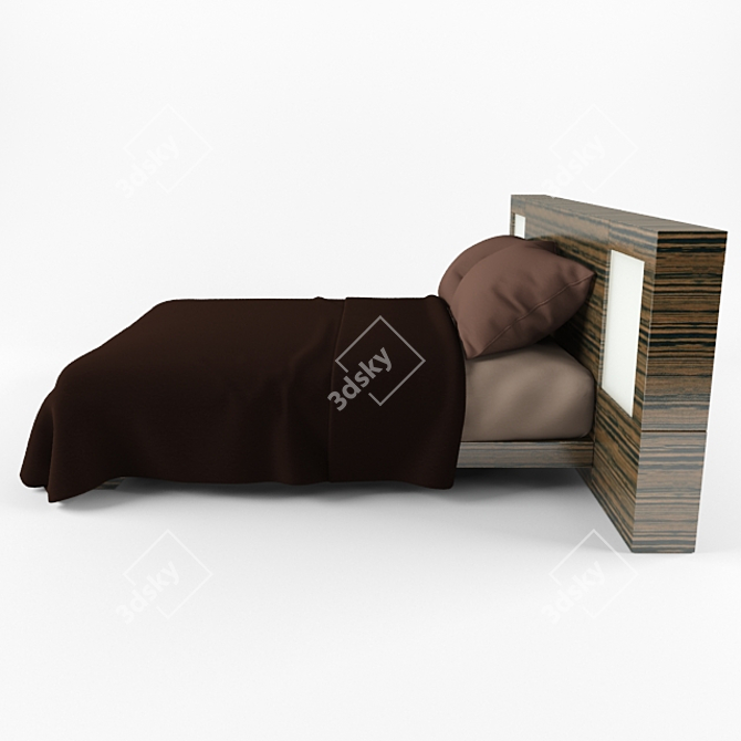 Dreamland Comfort Bed 3D model image 3