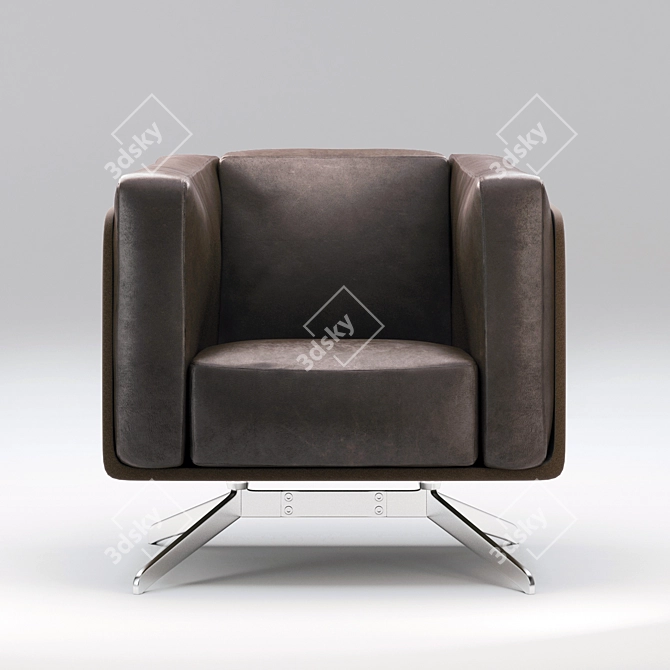 Coco Armchair by ROSSIN 3D model image 1