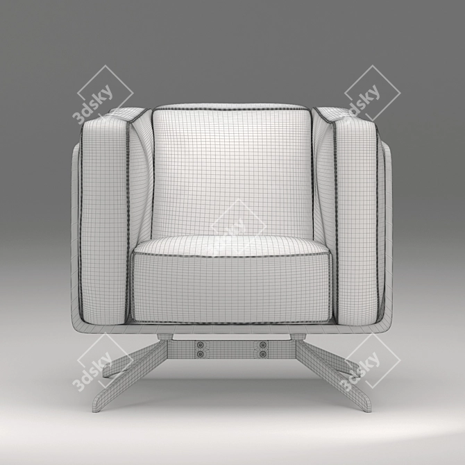 Coco Armchair by ROSSIN 3D model image 2