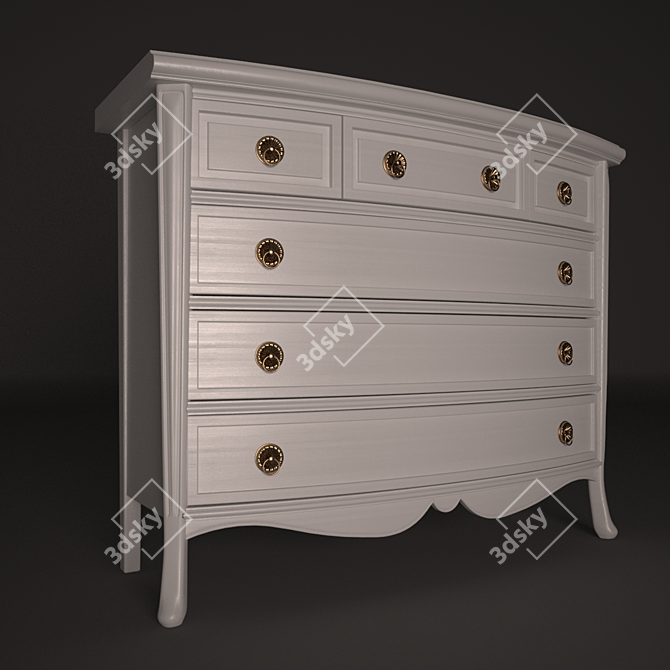 Versatile Storage Solution 3D model image 1