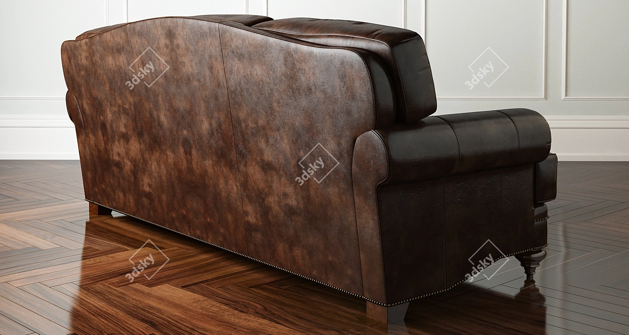 Thomasville Westport Sofa - Elegant and Spacious 3D model image 3