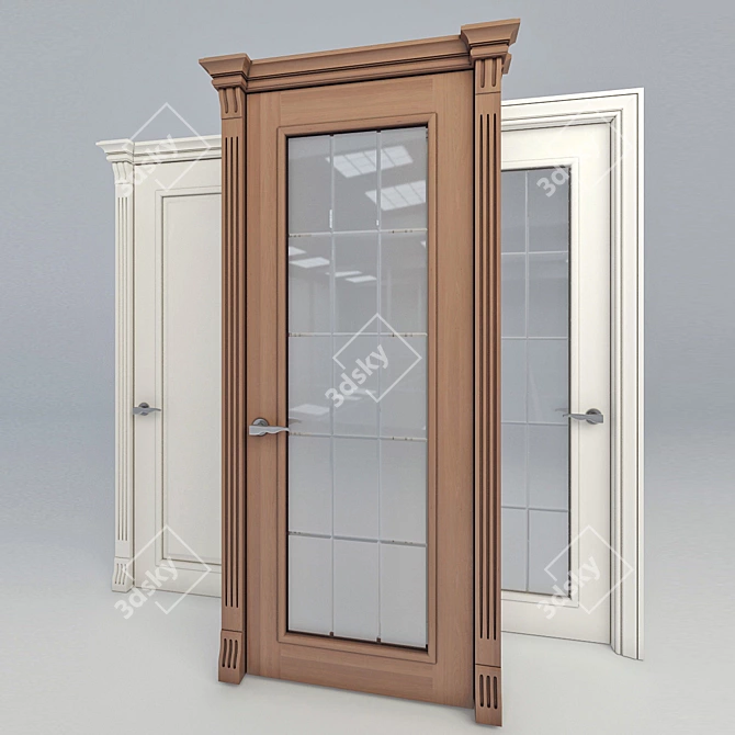 Corsica Door 3D model image 1