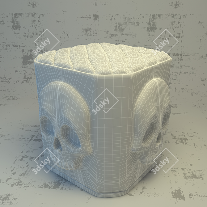 Skullpuff - Unique Concept Design 3D model image 2