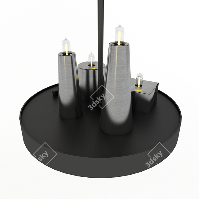 Exquisite Friendship Lamp - 40x40 Dimensions 3D model image 2