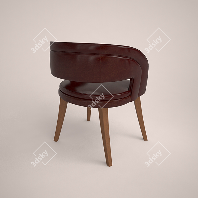 Modern Style Chair: Sleek and Chic 3D model image 2