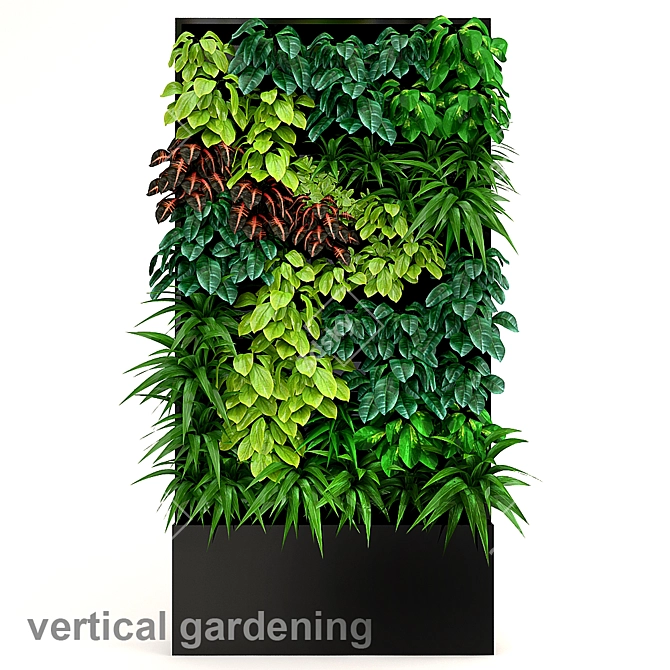 Orliwall Vertical Garden Kit 3D model image 1