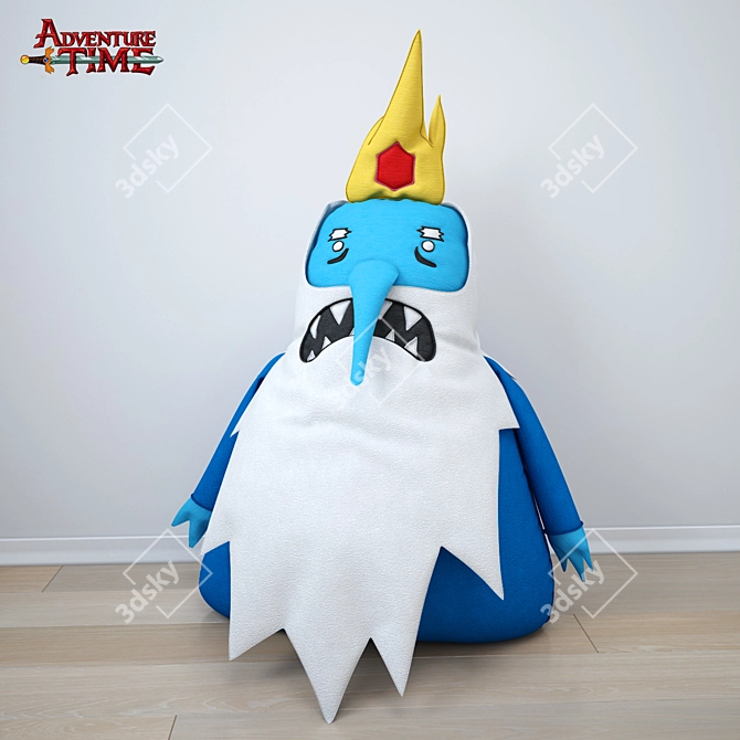 Chill King: Adventure Time's Icy Ruler 3D model image 1