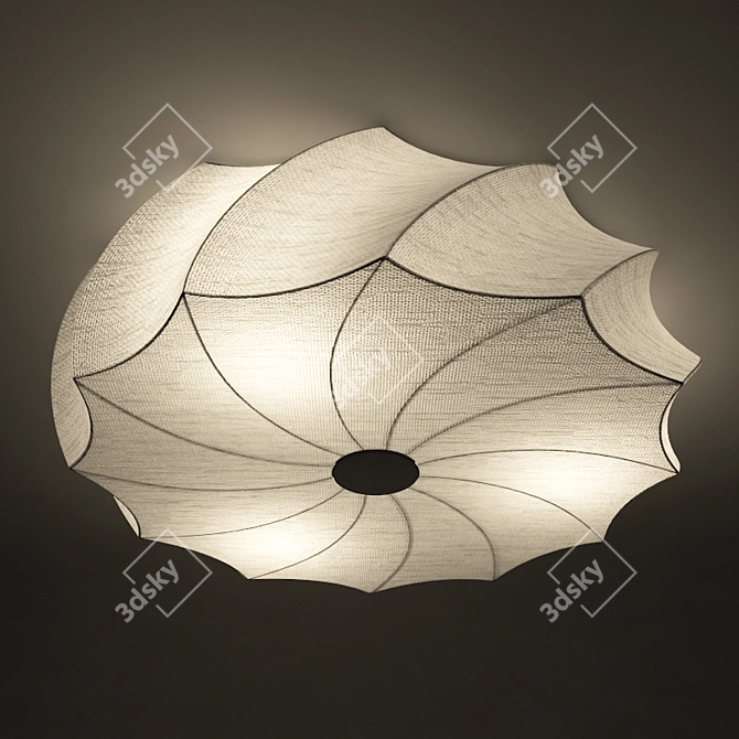 Elegant Teadoro Ceiling Light 3D model image 1