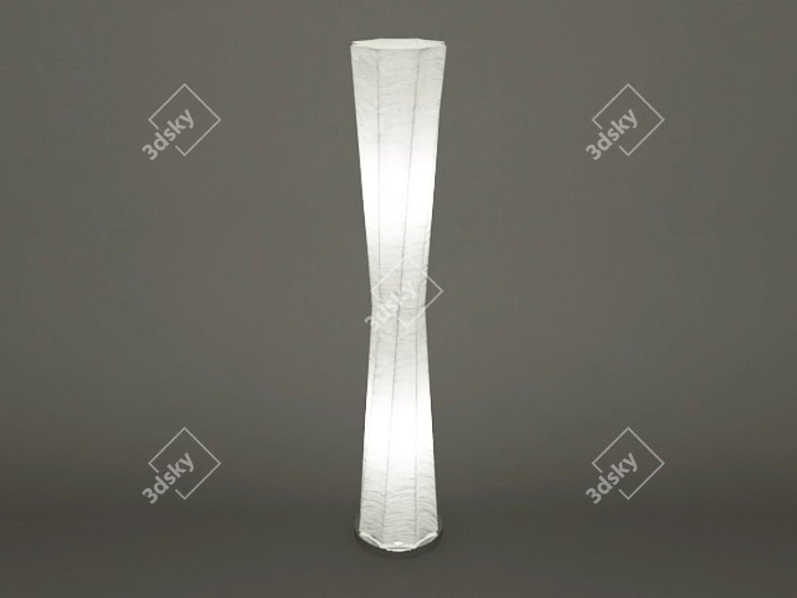 Elegant EGLO Teadoro Floor Lamp 3D model image 1