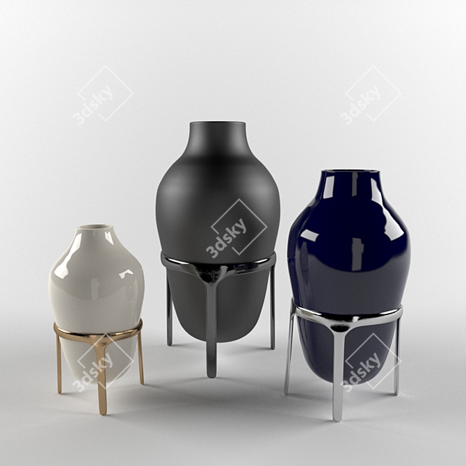 Paola Serving Essentials Set 3D model image 1