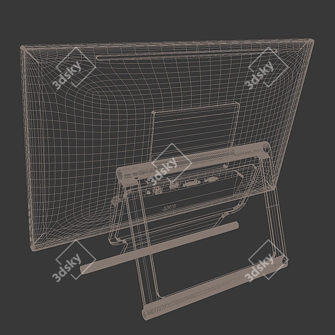 Dell 21.5" Touch Monitor: Enhanced Interactivity! 3D model image 3