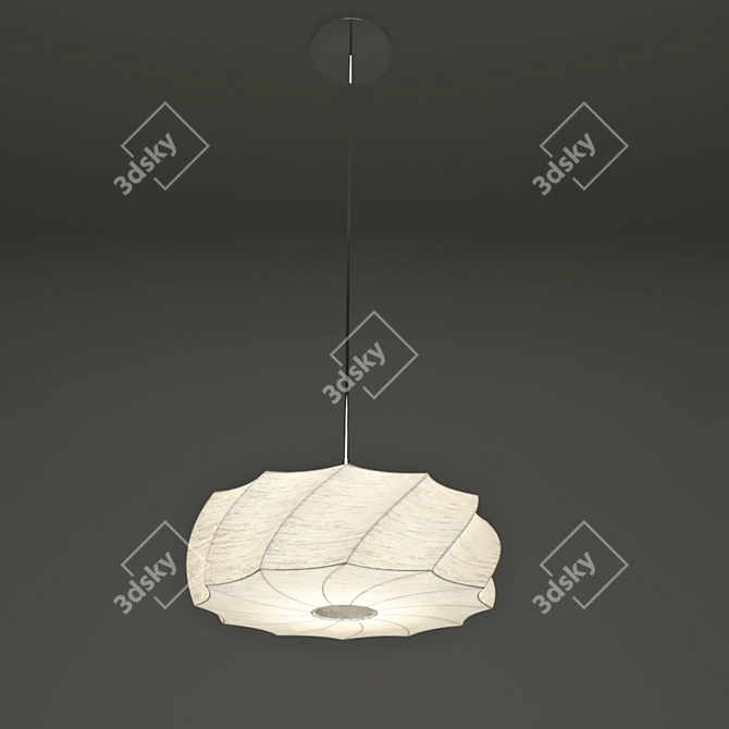 Lustra EGLO 42491 TEADORO: Elegant and Stylish 48cm Pendant 3D model image 1