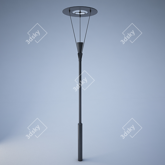 UrbanGlow LED Streetlight 3D model image 1