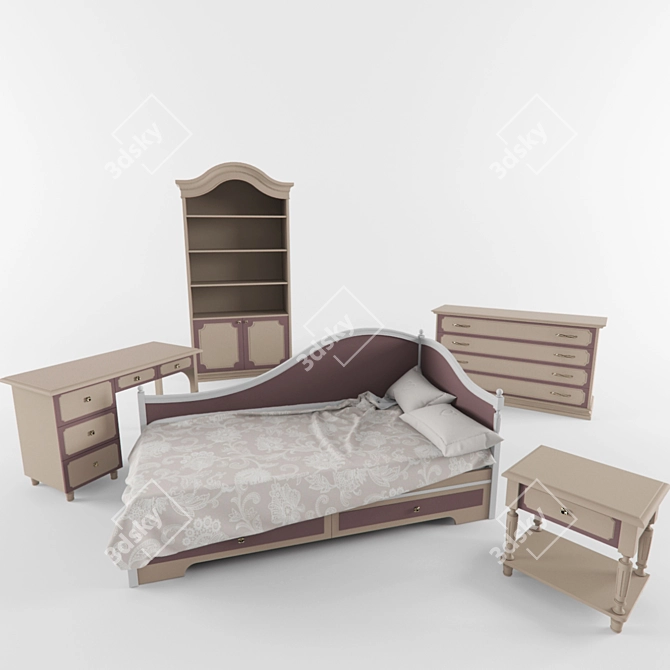 KidKraft Junior Collection: Fun and Functional Children's Furniture 3D model image 1