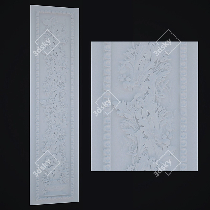 Classic Molding: Elegant Home Decor 3D model image 1