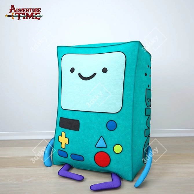 Adventure Time BMO: Electronic Gadget 3D model image 1