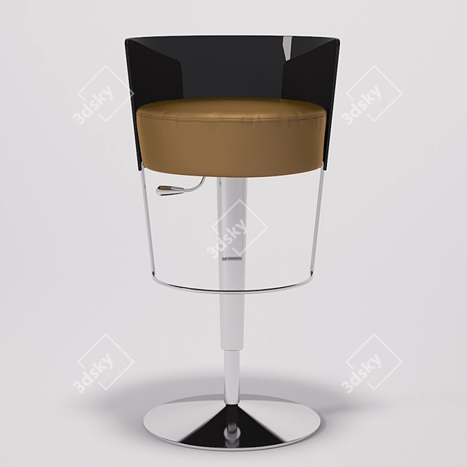 Rhythmic MIJI Bongo Barstool 3D model image 2