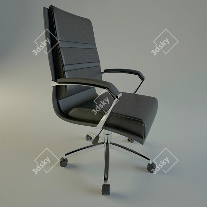 Luxury Elite Chair 3D model image 1