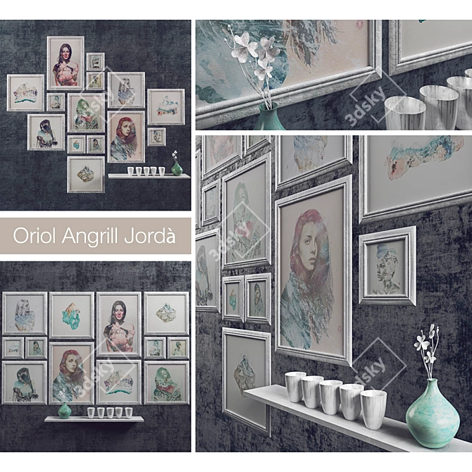 Oriol Angrill Jordà Art Set 3D model image 1