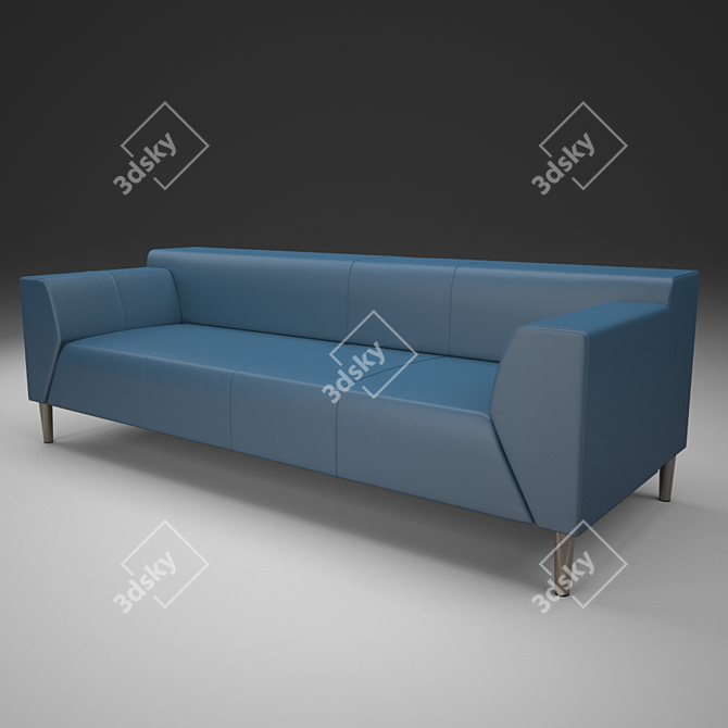 Sleek Comfort: Rolf Benz Linea 3D model image 1