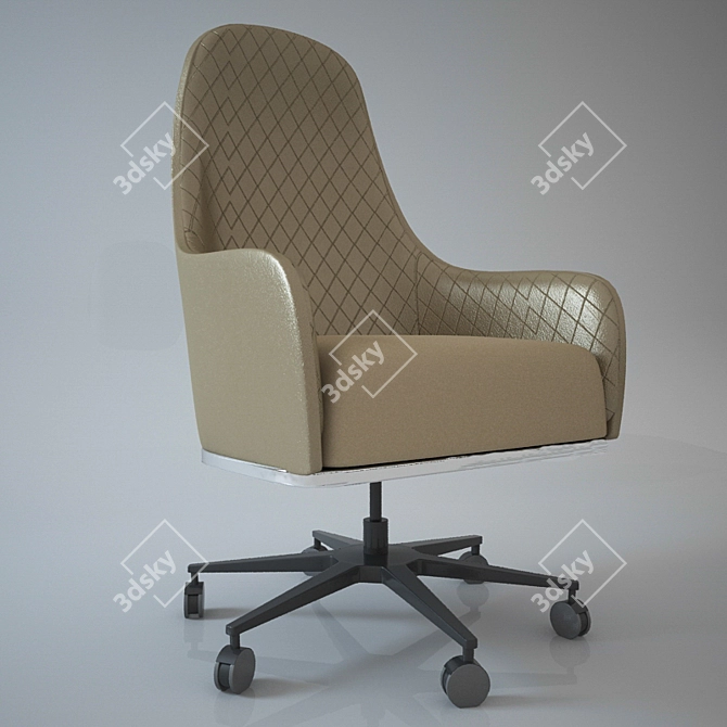 ErgoPlus Office Chair 3D model image 1