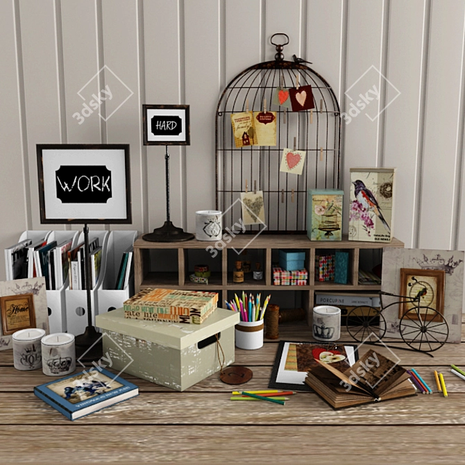 Desktop Gallery: Collage Collection 3D model image 1