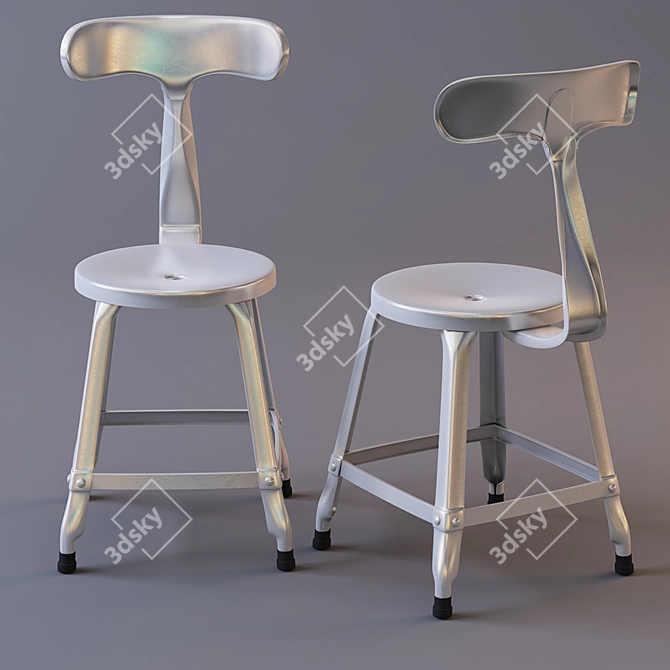 Samson Chair: Elegant Comfort and Durability 3D model image 2