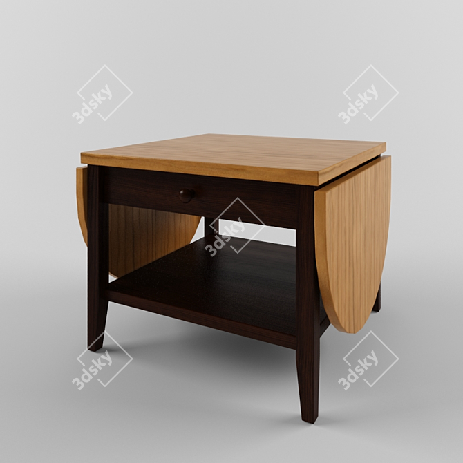 ARKELSTORP - Classic Style Console Table 3D model image 1