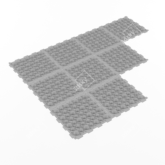 OrthoPuzzle: The Orthopedic Children's Rug 3D model image 3