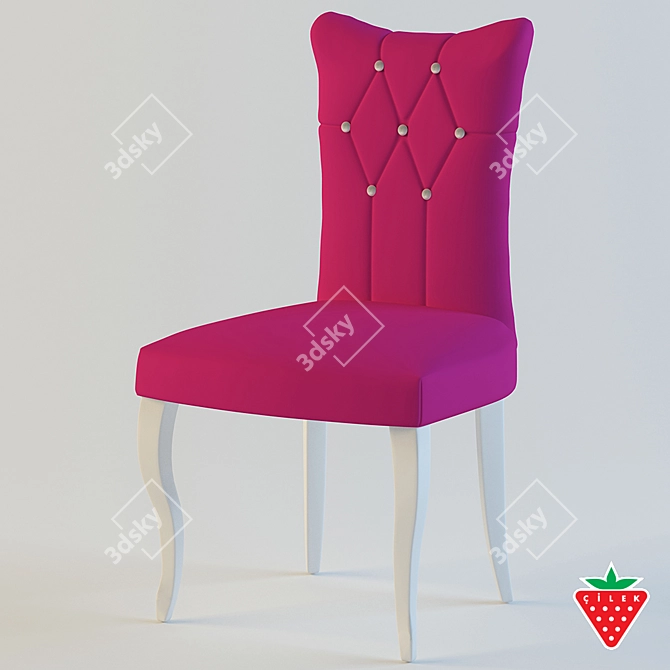 Dazzling Cilek Yakut Chair 3D model image 1
