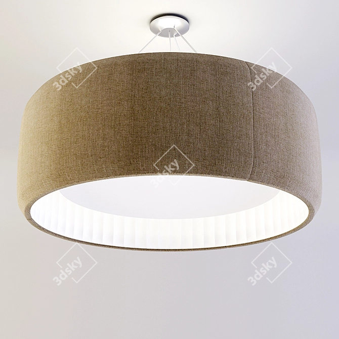 Luceplan Silenzio: Acoustic Lighting Solution 3D model image 1