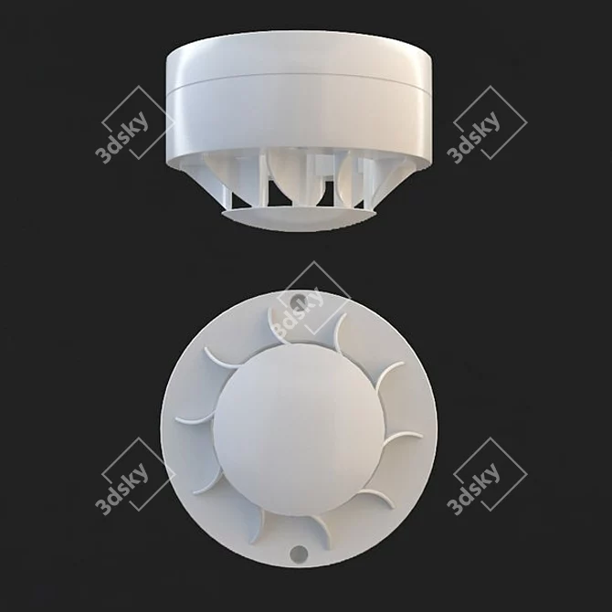 Fresh Air Flow: Efficient Ventilation System 3D model image 1