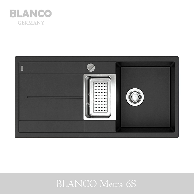 Blanco Metra 6S: Stylish Kitchen Sink 3D model image 1